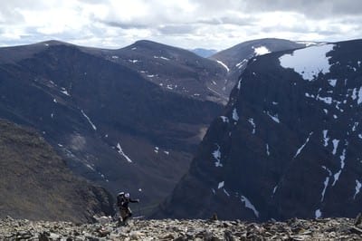 Vandring Kebnekaise hund