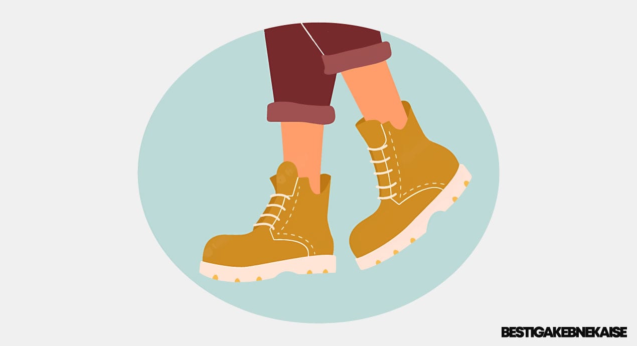 Gå in Vandringskängor