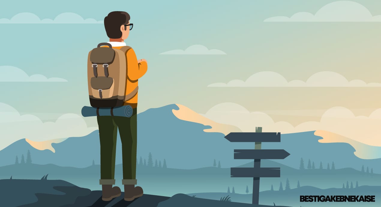 hur stor ryggsäck behövs för vandringen