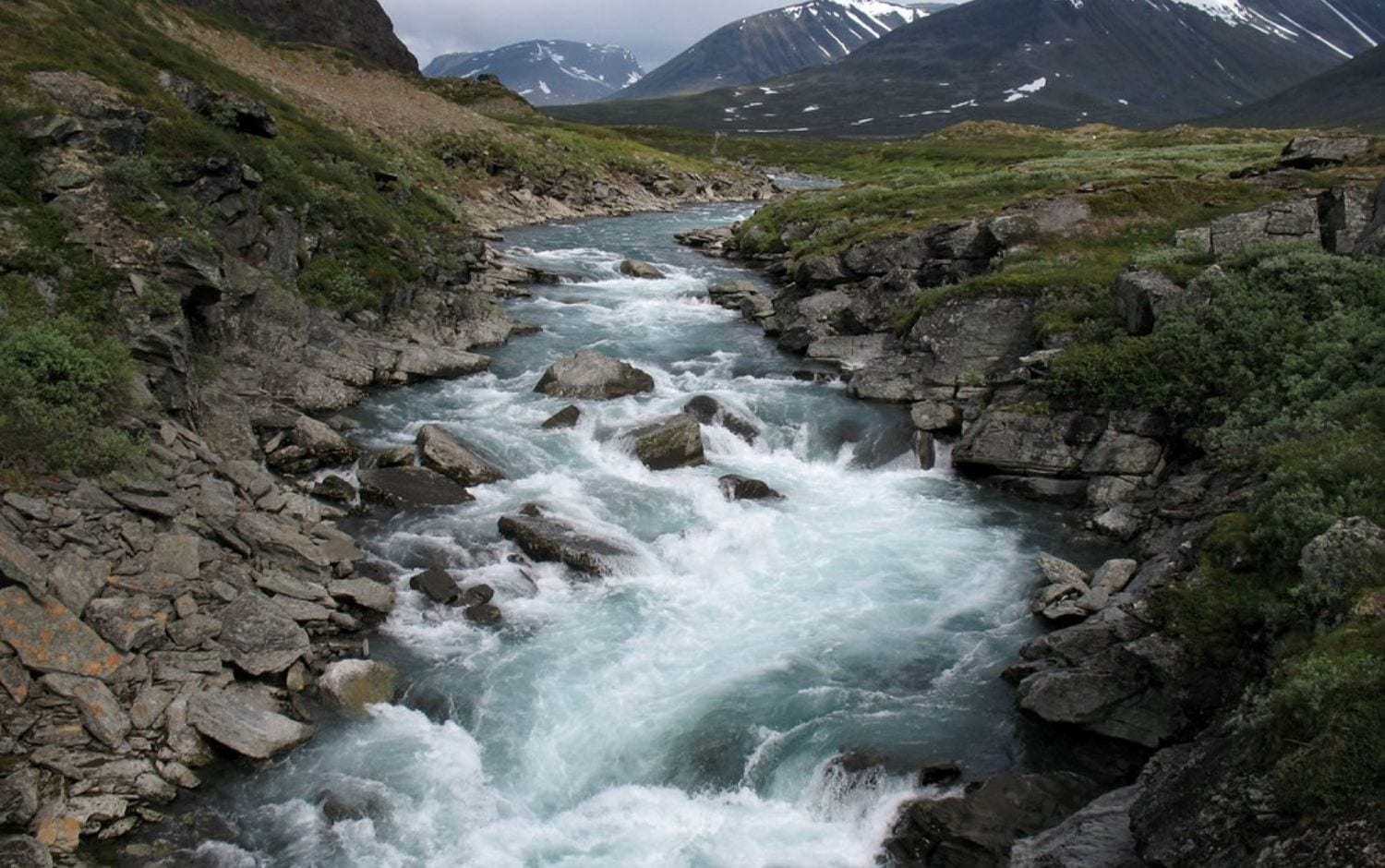 bestiga kebnekaise regn