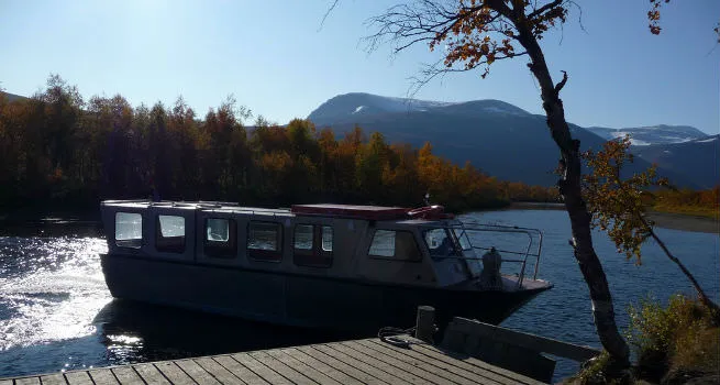 Laddjujavri battur Kebnekaise