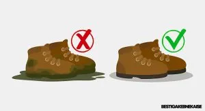 Rengöra Vandringskängor