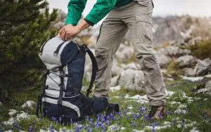 hur stor ryggsäck vandring