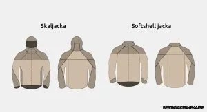 Vad-är-skillnaden-mellan-skaljacka-och-softshell-jacka