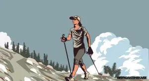 Hur ska man gå med stavar